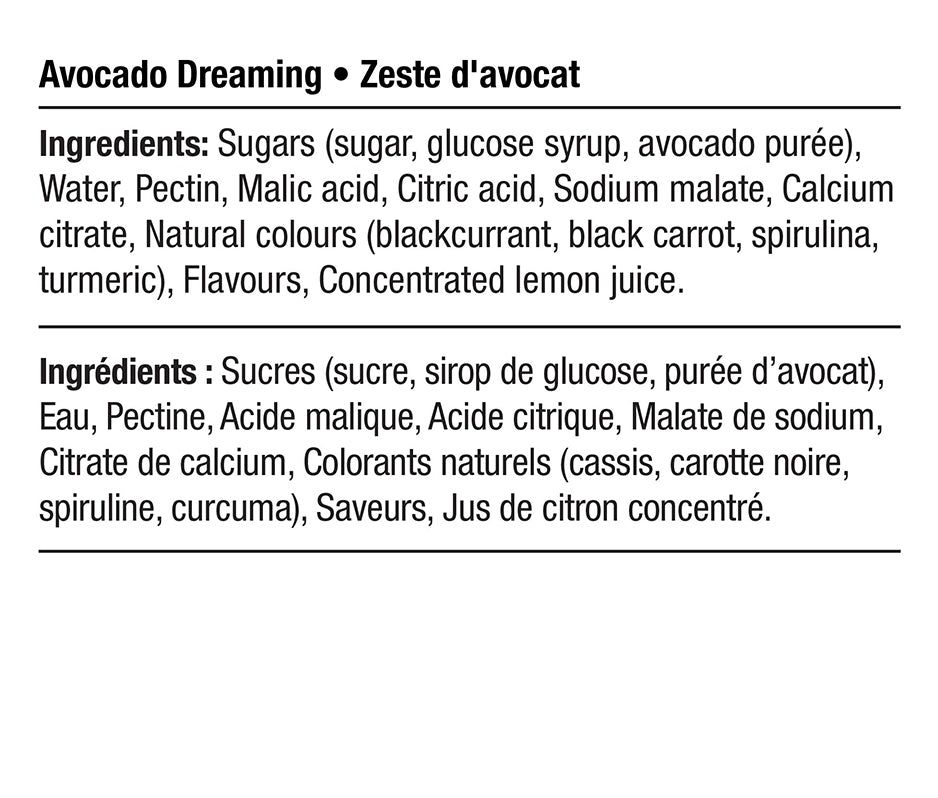 Ingredients - Vegan Avocado Dreaming