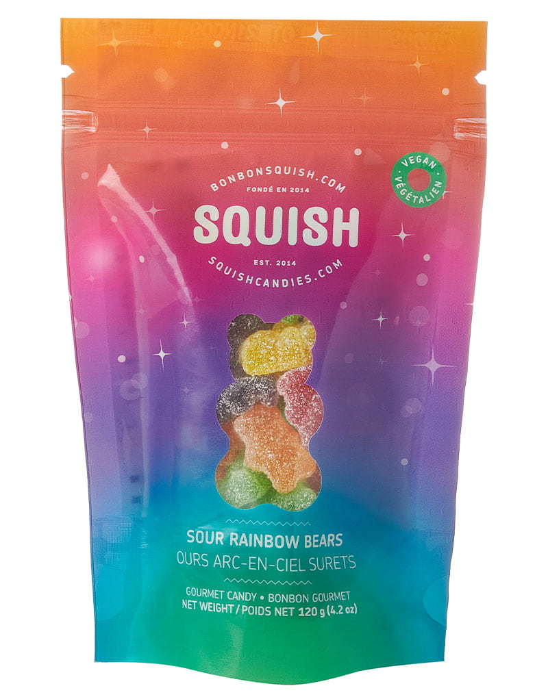 Vegan Sour Rainbow Bears