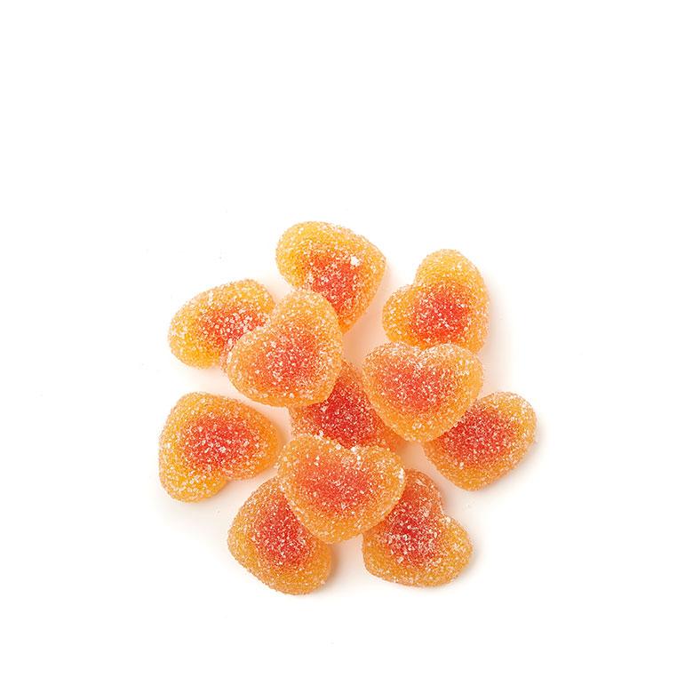 Sour Peach Hearts