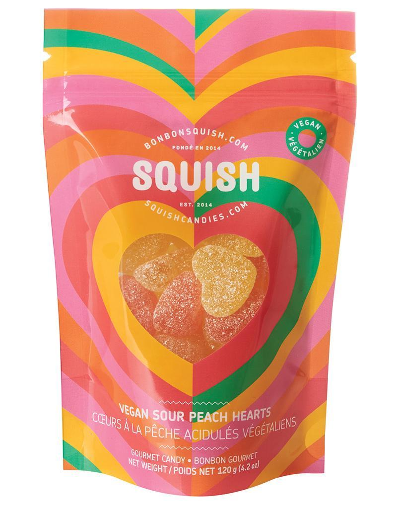 Vegan Sour Peach Hearts